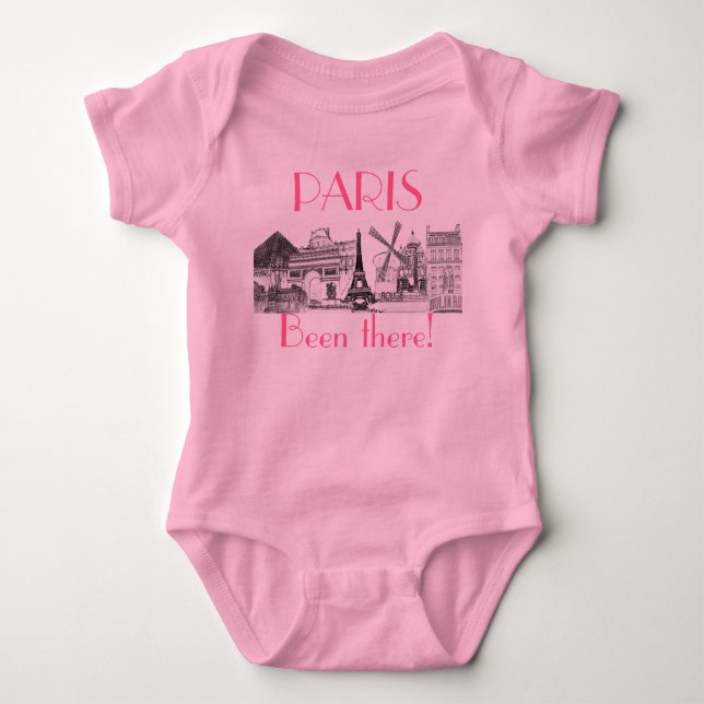 PARIS, Been there done that tank  t-shirt (Front)