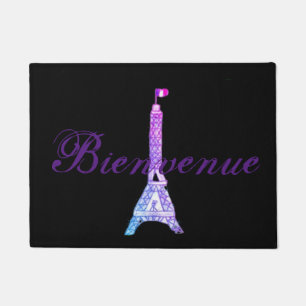 Paris Bienvenue Welcome Mat