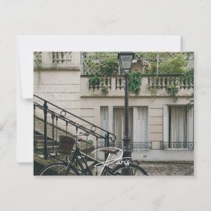Paris Bike (Paris) Holiday Card