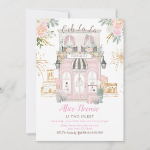 Paris Birthday Invitation