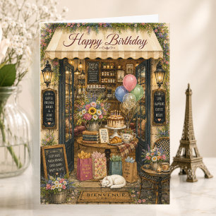 Paris Birthday Paris Lover Summer Birthday Card