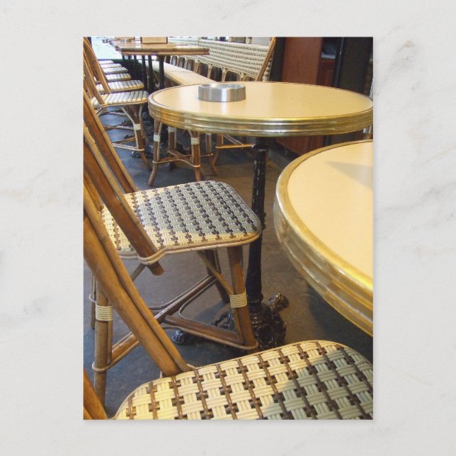 Paris Bistro Postcard (Front)