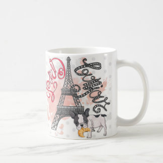 Paris Bonjour Coffee Mug