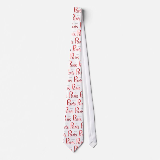 PARIS Bonjour (Hello) Tie (Front)