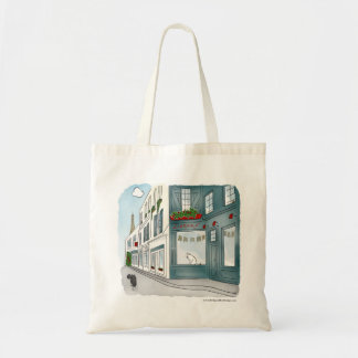 Paris Bookstore Cats Tote Bag