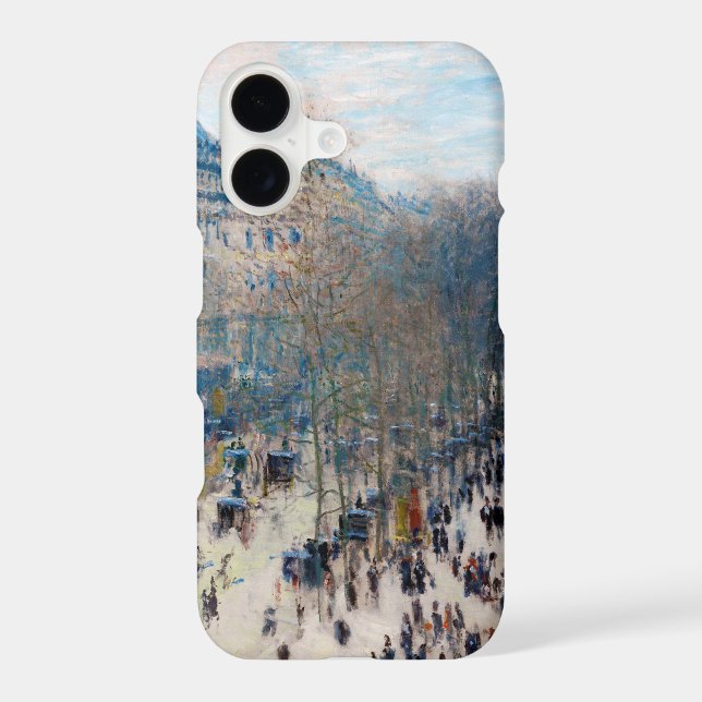 Paris Boulevard, Claude Monet (Back)