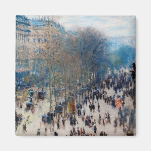 Paris Boulevard, Claude Monet Magnet