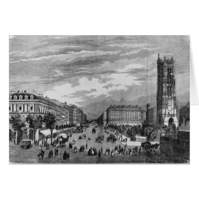 Paris, Boulevard de Sebastopol (Front Horizontal)