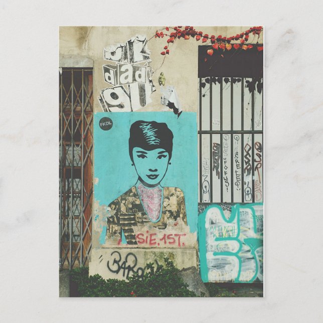 Paris: breakfast at tiffany's please? postcard (Front)