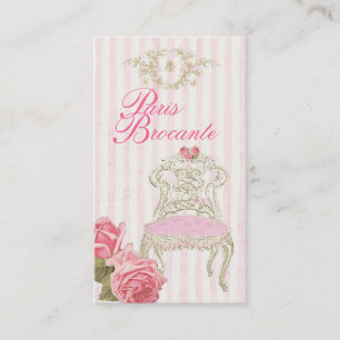 Paris Brocante Business Card