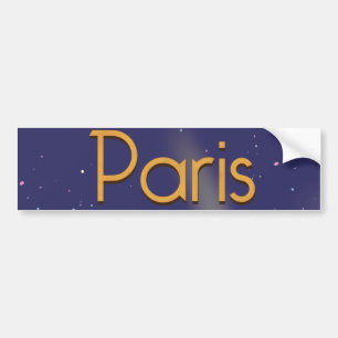 Paris Bumper Sticker