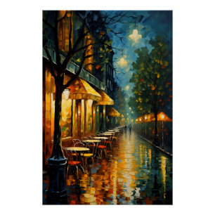 Paris by night  poster