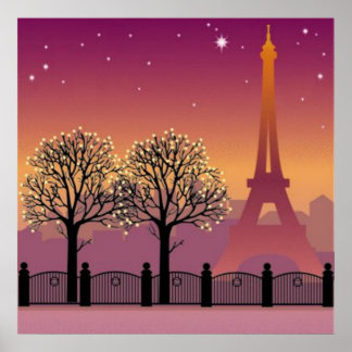 Paris by night Poster