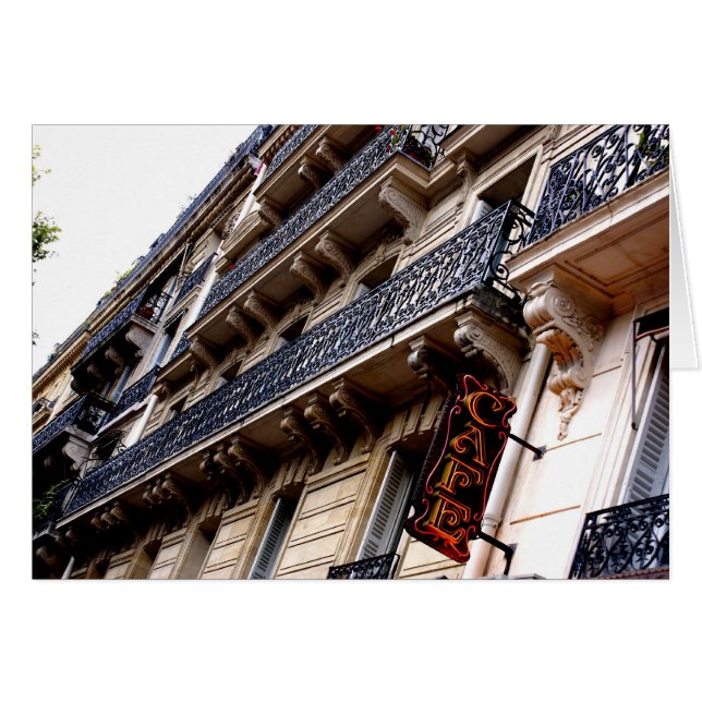 Paris Cafe (Front Horizontal)