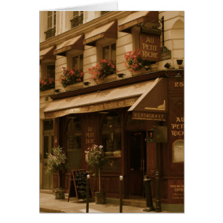 Paris Cafe by Day