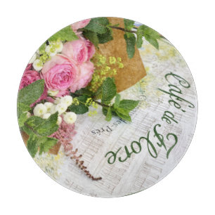 Paris Cafe Cutting Board 