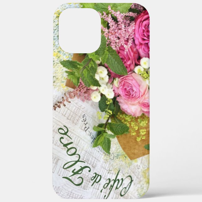 Paris Cafe iPhone 12 Pro Max Mate iPhone Case (Back)