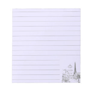 Paris cafe notepad