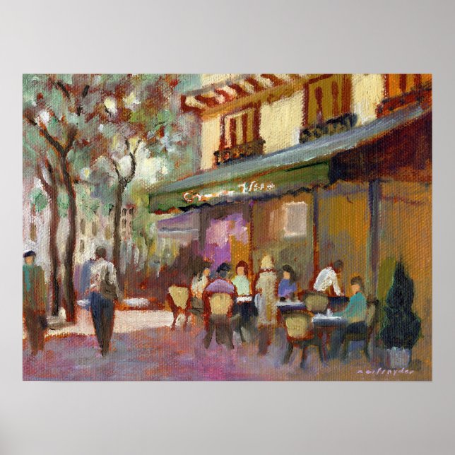 Paris Cafe Print (Front)