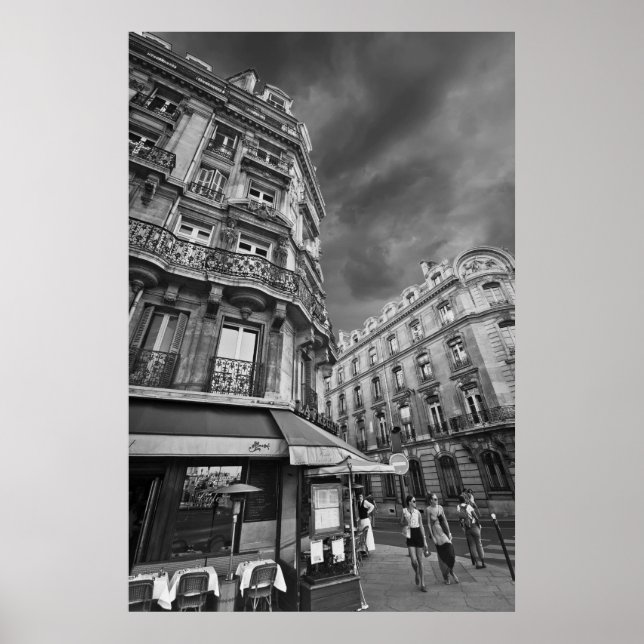 Paris Cafe Scene (IV) Poster (Front)