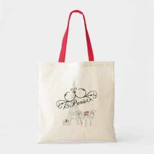 Paris Cafe Tote Bag