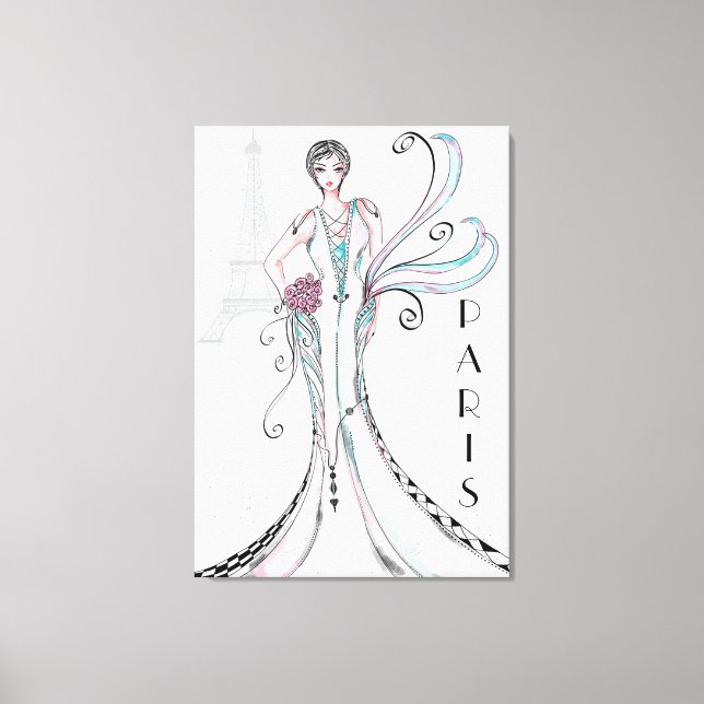 Paris Canvas Print (Front)