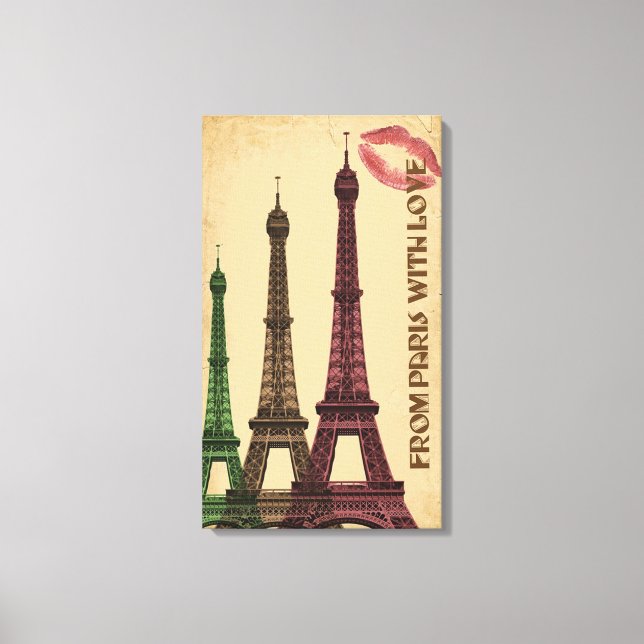 Paris Canvas Print (Front)
