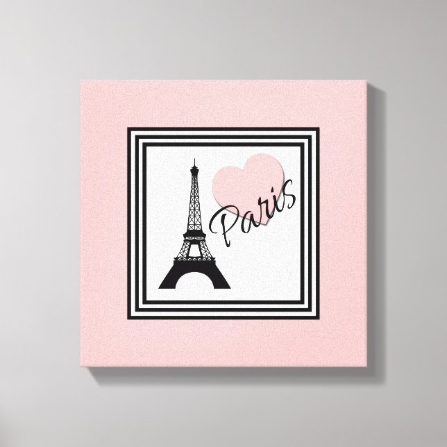 Paris Canvas Print (Front)
