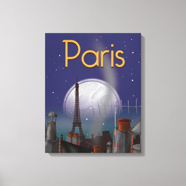Paris Canvas Print (Front)