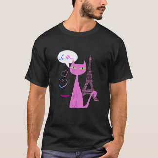 paris cat lovers  T-Shirt