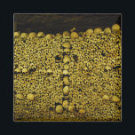 Paris Catacombs Skulls and Bones Magnet<br><div class="desc">Paris Catacombs Skulls and Bones</div>