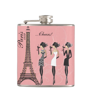 Paris Celebration Flask