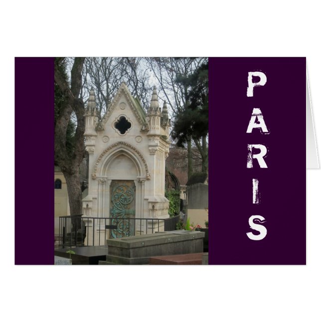 Paris Cemetary (Front Horizontal)
