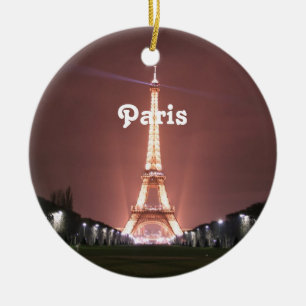 Paris Ceramic Tree Decoration