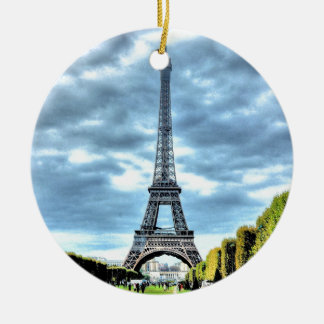 Paris Ceramic Tree Decoration