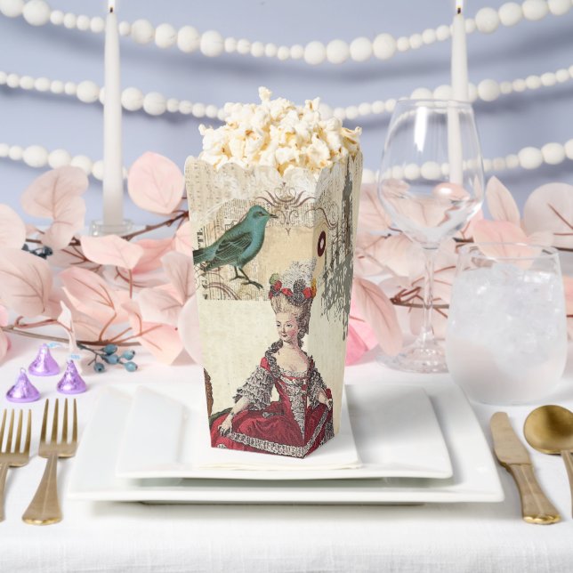 Paris Chandelier Marie Antoinette Vintage French  Favour Box (Wedding)