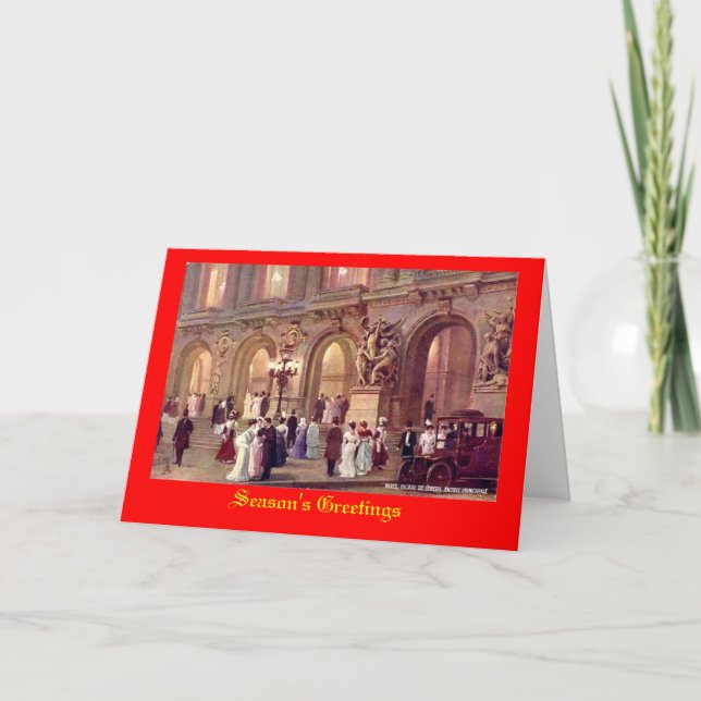 Paris, Christmas Card (Front)