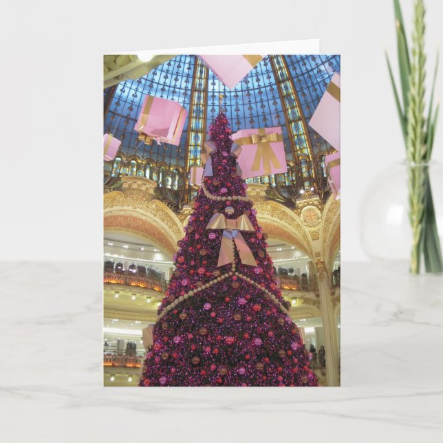 "Paris Christmas" greeting card (Front)