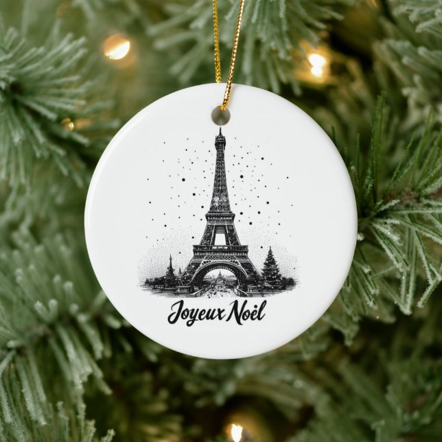 PARIS Christmas Ornament (Tree)