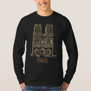 Paris City France souvenir gift for men women_7 T-Shirt