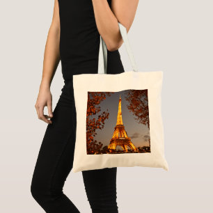 Paris - City of Lights - Eiffel Tower - Tote Bag