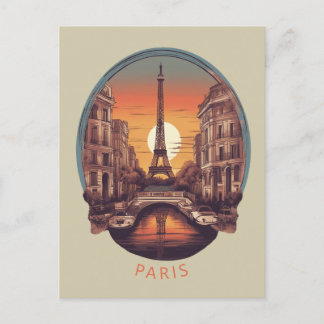 Paris, City of Love & Light Postcard