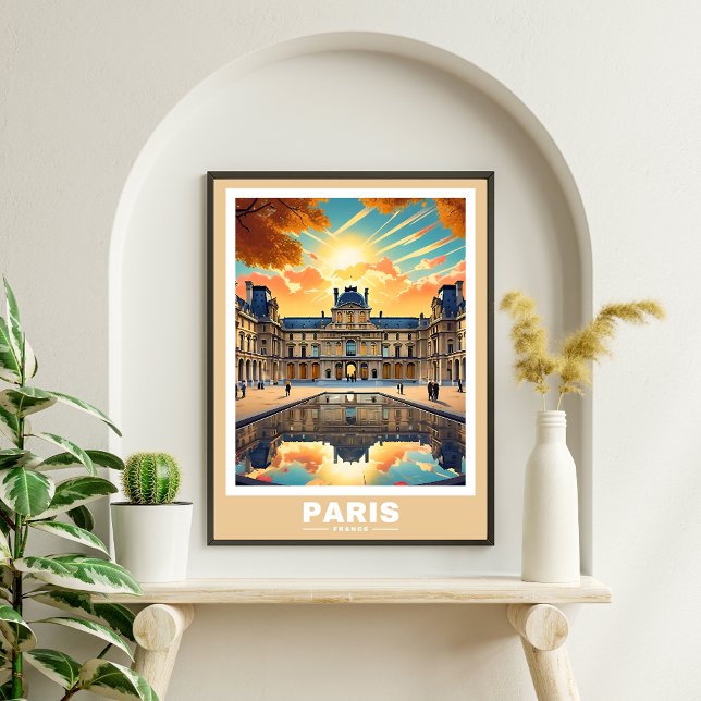 Paris Cityscape - Iconic Landmarks Poster (Creator Uploaded)