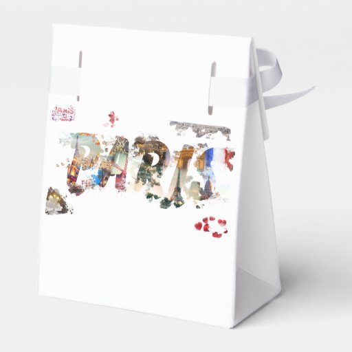 Image of Paris Cloud Favour Box