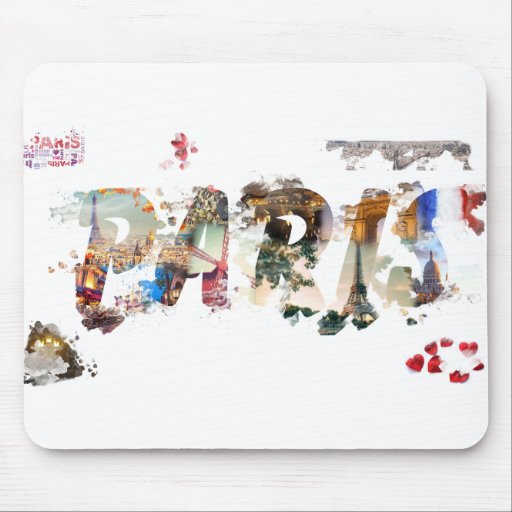 Image of Paris Cloud Mouse Mat
