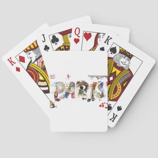 Image of Paris Cloud Playing Cards