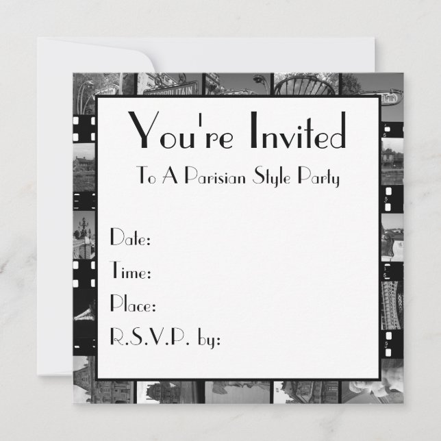 Paris Collections Invitation (Front)