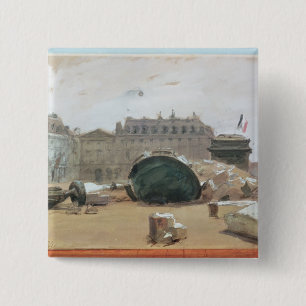 Paris Commune 15 Cm Square Badge