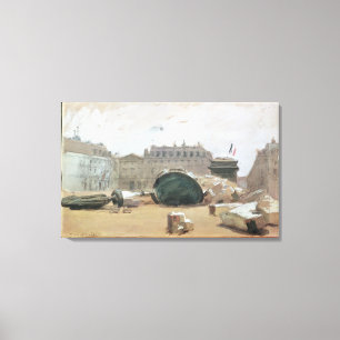Paris Commune Canvas Print