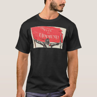 Paris Commune Poster - Vive Le Commune Postcard T-Shirt